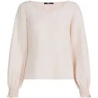 Karl Lagerfeld Linen Blouse Light Pink Taglia: 38 | Maglie a manica lunga Outlet | Donna | Rosa