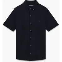 French Connection Pique Shirt S/s Marine Taglia: XL | Camicie Casual Outlet | Uomo