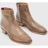 John Varvatos Ludlow Retro Zip Boot Tan Taglia: 11 | Stivali Outlet | Uomo