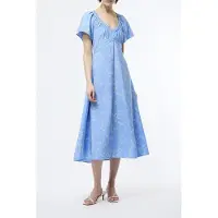 French Connection Daniella Faron Drape V Nk Midi Cornflower Blue Taglia: 8 | Abiti Midi Outlet | Donna | Blu