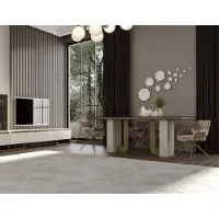 Xl Moebel Gmbh Elegante set composto da tavolo da pranzo e mobile TV in stile moderno