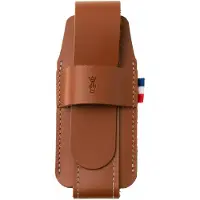 Opinel France 2024 Leather Sheath, 002549, fodero in pelle