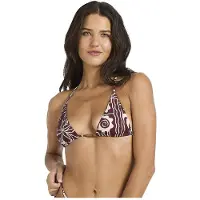 Billabong Women's Sol Playa Remi Tri Parte superiore bikini Donna (M, variopinto)