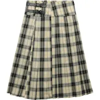 Superdry Gonna Check Pleated Midi