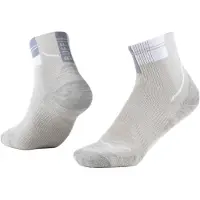 Buff Coolnet Quarter Sock Calze da running (36-38, grigio)