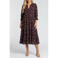 Ba&sh Robe Calliope Carbone Taglia: S | Abiti Midi Outlet | Donna