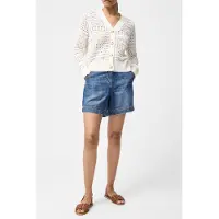 French Connection Crochet Cardigan Summer White Taglia: M | Giacche Outlet | Donna | Bianco
