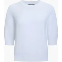 French Connection Lily Mozart Short Sleeve Linen White Taglia: XS | Maglioni a maglia Outlet | Donna | Bianco