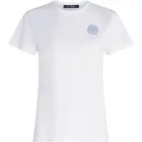 Karl Lagerfeld Luna Rubber Patch T-shirt White Taglia: XS | Maglie Sportivi Outlet | Donna | Bianco