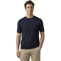 Mcgregor Extra Fine Merino T-shirt Navy Taglia: L | Maglioni a maglia Outlet | Uomo | Blu