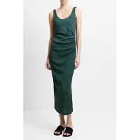 French Connection Trixie Text Knot Strap Midi Jade Green Taglia: S | Abiti Midi Outlet | Donna | Verde
