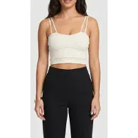 Ba&sh Top Servan Ecru Taglia: L | Reggiseni Outlet | Donna | Marrone