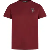 Karl Lagerfeld Ikon Print T-shirt Tawny Port Taglia: XS | Maglie Sportivi Outlet | Donna | Marrone