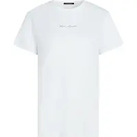 Karl Lagerfeld Silver Signature T-shirt White Taglia: L | Maglie Sportivi Outlet | Donna | Bianco