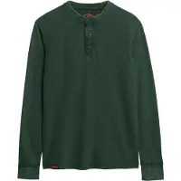 Superdry Maglietta A Maniche Lunghe Vintage Textured Grandad