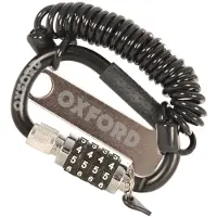 Oxford Lucchetto A Disco Con Allarme Carabiner