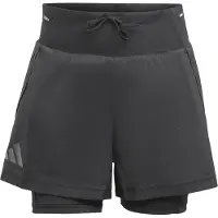 Adidas - Short léger séchage rapide - Xploric 2In1 Short W Black per Donne - Taglia XS - Nero