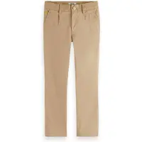 Scotch & Soda Boys Stuart Fit Pants Travertine Taglia: 12 | Pantaloni Outlet | Unisex