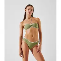 Karl Lagerfeld Hotel Karl Rib Rio Bottoms Oil Green Taglia: S | Bikini Outlet | Donna | Verde