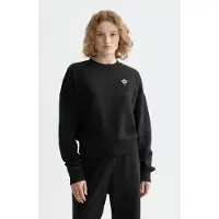 Scotch & Soda Embroidered Logo Sweatshirt Black Taglia: S | Maglioni a maglia Outlet | Donna | Nero