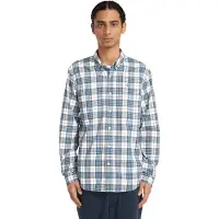 Timberland Ls Stretch Poplin Tartan Shirt Slim Trellis Yd Taglia: S | Camicie Casual Outlet | Uomo