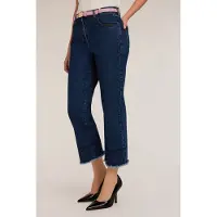 Motivi Cropped Kick Flare Jeans Blue Taglia: 34 | Pantaloni Outlet | Donna | Blu