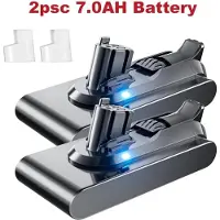 StarTech.com Batteria di ricambio agli ioni di litio per aspirapolvere V11 - 7000 mAh, 25,2 V - Compatibile con modelli V11 Animal/Absolute/Fluffy SV15 SV16 - Confezione da 2