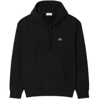 Lacoste Felpe con cappuccio Sweatshirt à capuche en molleton  uomini - Nero - EU XL