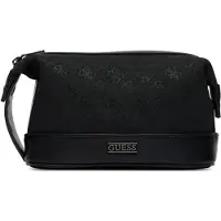 GUESS per uomo. PMBOSTP6241 Piccola trousse da toilette nera Boston (OSFA), Nero, Casual, Poliestere