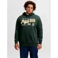 Jack & Jones Felpa Con Cappuccio Logo Plus Size