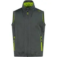 CMP Kid's Vest Gilet softshell Bambini (164, grigio)