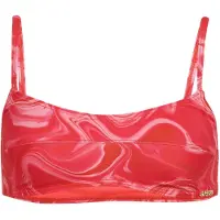 Superdry per donna. W3010392A Top bikini bralette stampato rosa (XL), Beachwear, Polister riciclato, Sostenibile
