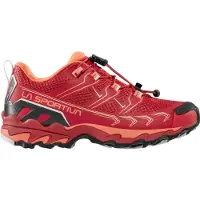 La Sportiva - Scarpe da trekking giornaliere - Ultra Raptor II JR Velvet/Flamingo - Taglia Bambino 36 - rosso
