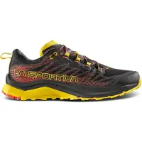 La Sportiva - Scarpe trail - Jackal II Black/Yellow per Uomo in Materiale Riciclato - Taglia 42,5 - Nero