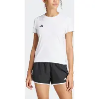 Adidas Women's Adizero Essentials Running Tee Maglia da corsa Donna (XL, bianco)
