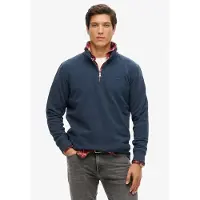 Superdry Felpa Con Mezza Zip Essential Logo