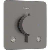 Hansgrohe Ecostat Comfort Q Thermostat encastré pour 2 consommateurs, 33713340, 33713340