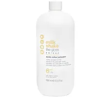 Milk shake The Gloss, lozione attivatrice del colore dei capelli, 6 vol, 1,8%, 990 ml