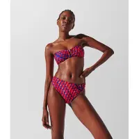 Karl Lagerfeld Abstract Aop U-ring Bottoms Abstract Aop Blue Taglia: S | Bikini Outlet | Donna | Blu