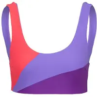 INASKA Women's Pure Reversible Top Parte superiore bikini Donna (S, lilla)