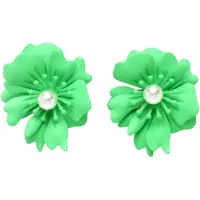 Avant Garde Orecchini 'Karolinata' verde