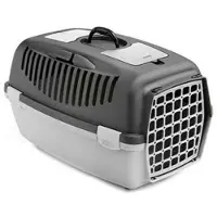 Stefanplast Gulliver 2 grigio 55x36x35cm porta in plastica, 97280