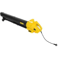 StarTech.com Soffiatore e aspirafoglie elettrico - 2-in-1 per il giardino - 3000W, alimentazione a cavo - velocità dell'aria di 270 km/h - sacco di raccolta da 35 litri - funzione di triturazione - colore giallo