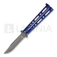 Bear & Son Coltello pieghevole Butterfly Blue Stonewash