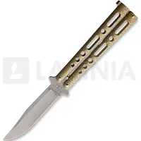 Bear & Son Coltello pieghevole Butterfly Gold Stonewash