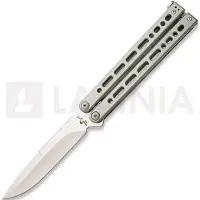 Bear Ops Coltello a farfalla Bear Song VIII Spear Point, grigio