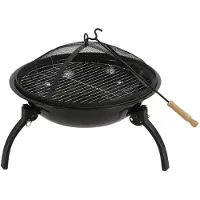 Regatta Fire Pit Nero Nero Taglia Unica