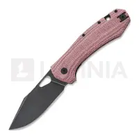 GiantMouse Coltello pieghevole ACE Grand M390 Red Canvas Micarta