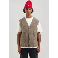 Dstrezzed Ds_hugin Sleeveless Vest Dk. Brown Taglia: S | Cardigan Outlet | Uomo | Marrone