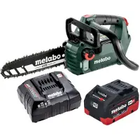 Metabo 601595850 Motosega a batteria MS 18 LTX BL 25 - senza batteria - senza caricabatterie